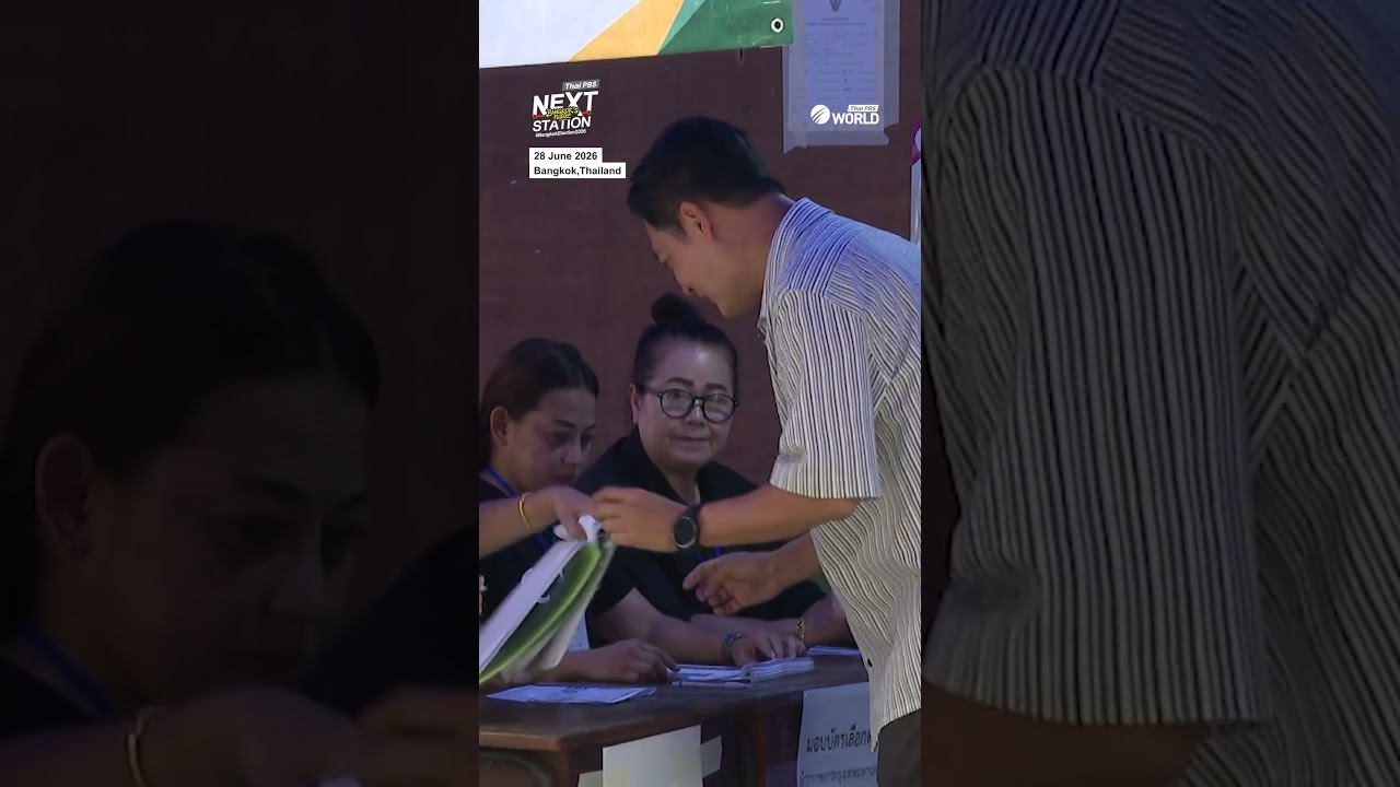 Thai celebs cast their votes for BKK Election  #thaipbsworld