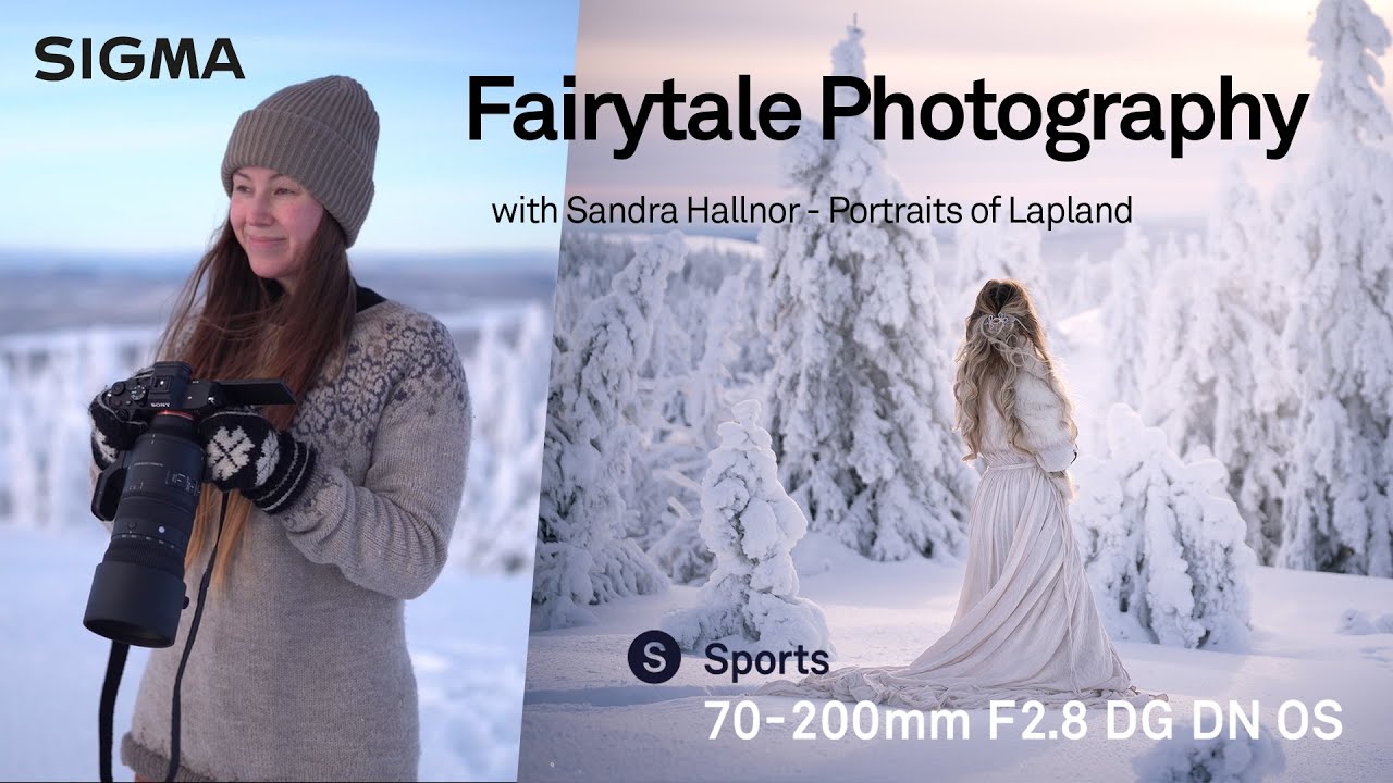 Fairytale Photography w Sandra Hallnor | SIGMA 70-200mm F2.8 | Sports - Behind the Scenes (Eng sub)