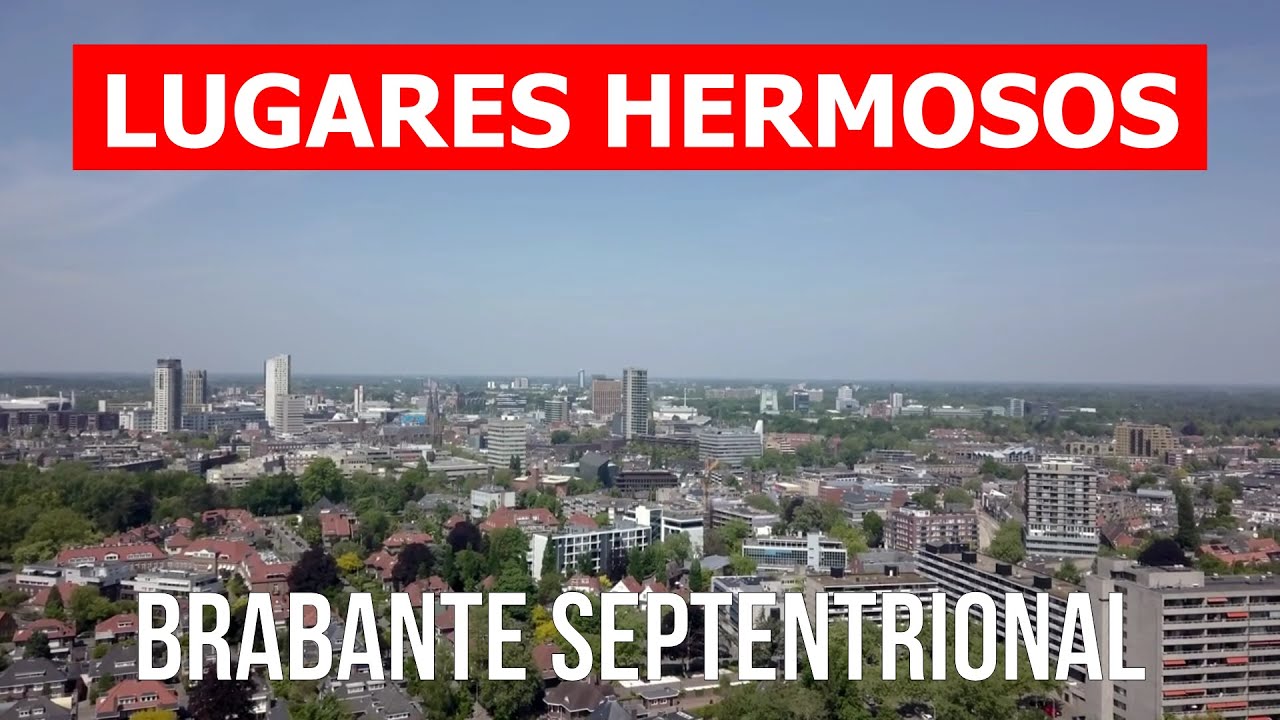 Viaje a la provincia de Brabante Septentrional, Pa&iacute;ses Bajos | Naturaleza, paisajes | V&iacute;deo dron 4k