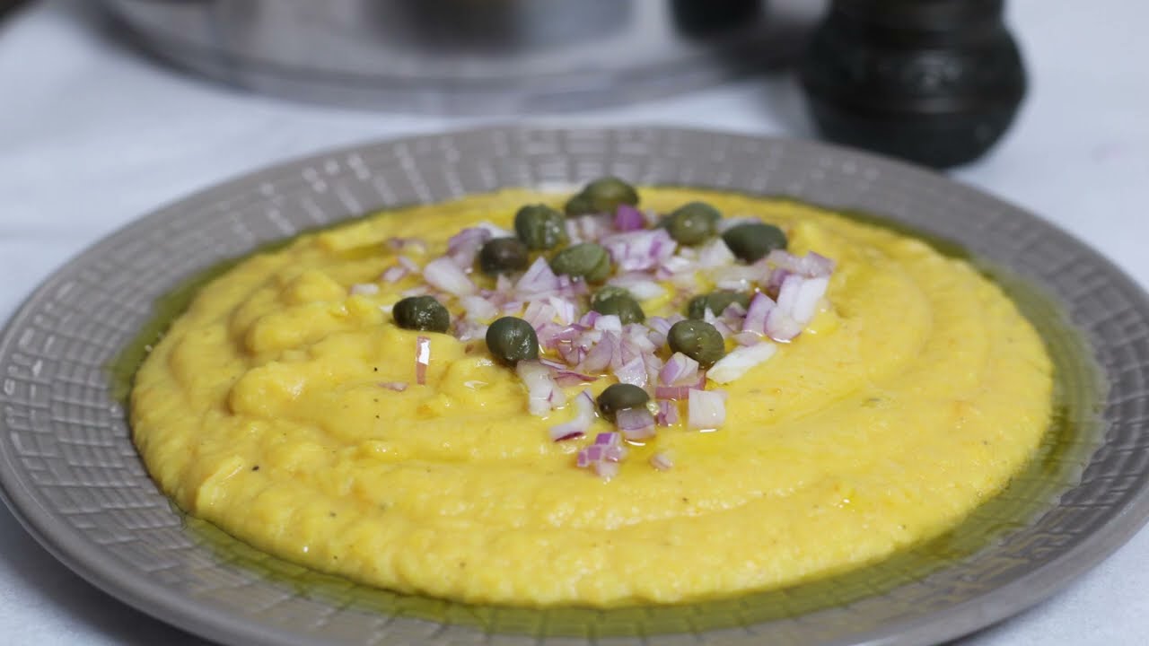 Легкая и вкусная веганская еда или закуска! Традиционная греческая фава