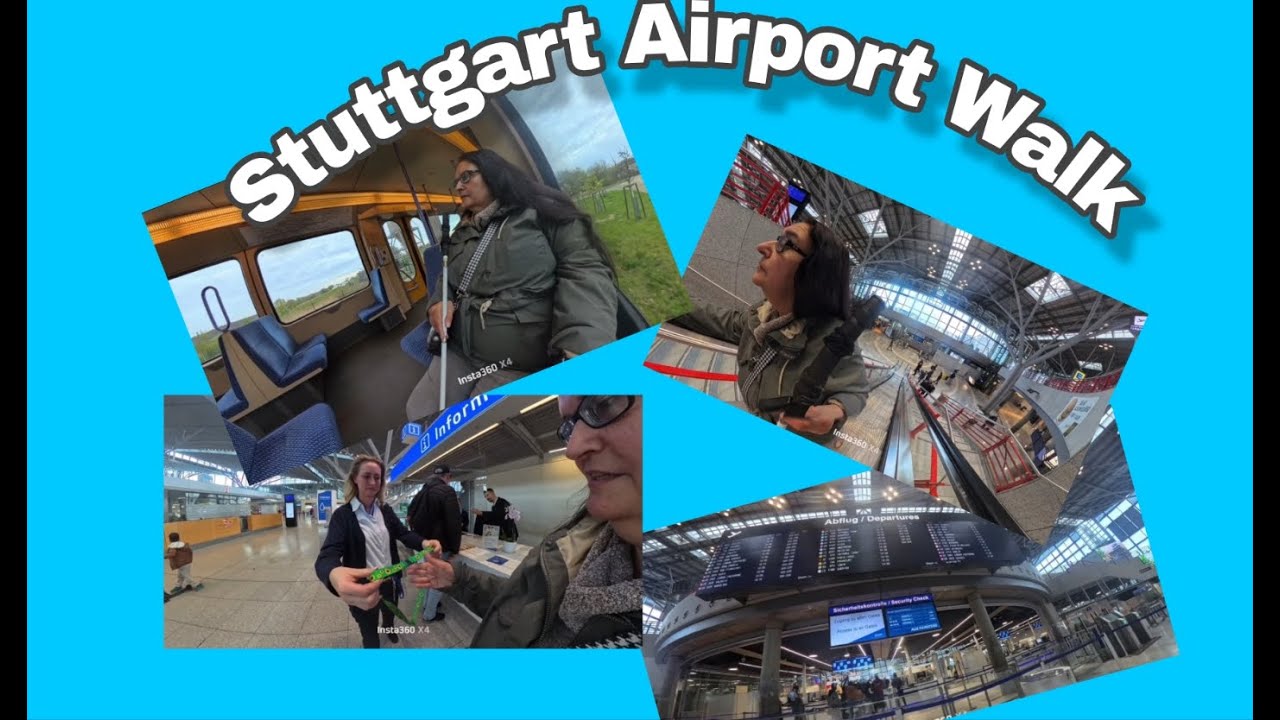 Stuttgart Airport Walk