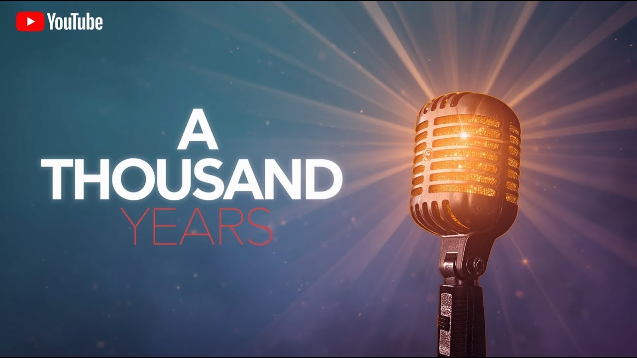 A THOUSAND YEARS – Karaoke | Instrumental + Lyrics | StarMic Karaoke #StarMicKaraoke #karaoke 1
