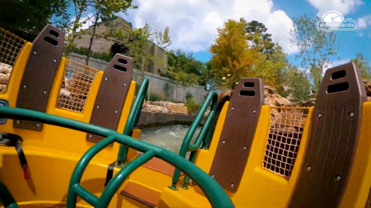 Tallest Drop in the Western Hemisphere - Mystic River Falls POV - Silver Dollar City