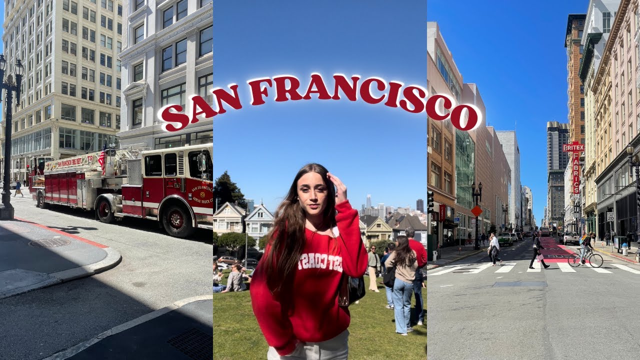 EXPLORANDO SAN FRANCISCO POR PRIMERA VEZ, PAINTED LADIES, CHINATOWN Y MUCHO MÁS || DALUNITA