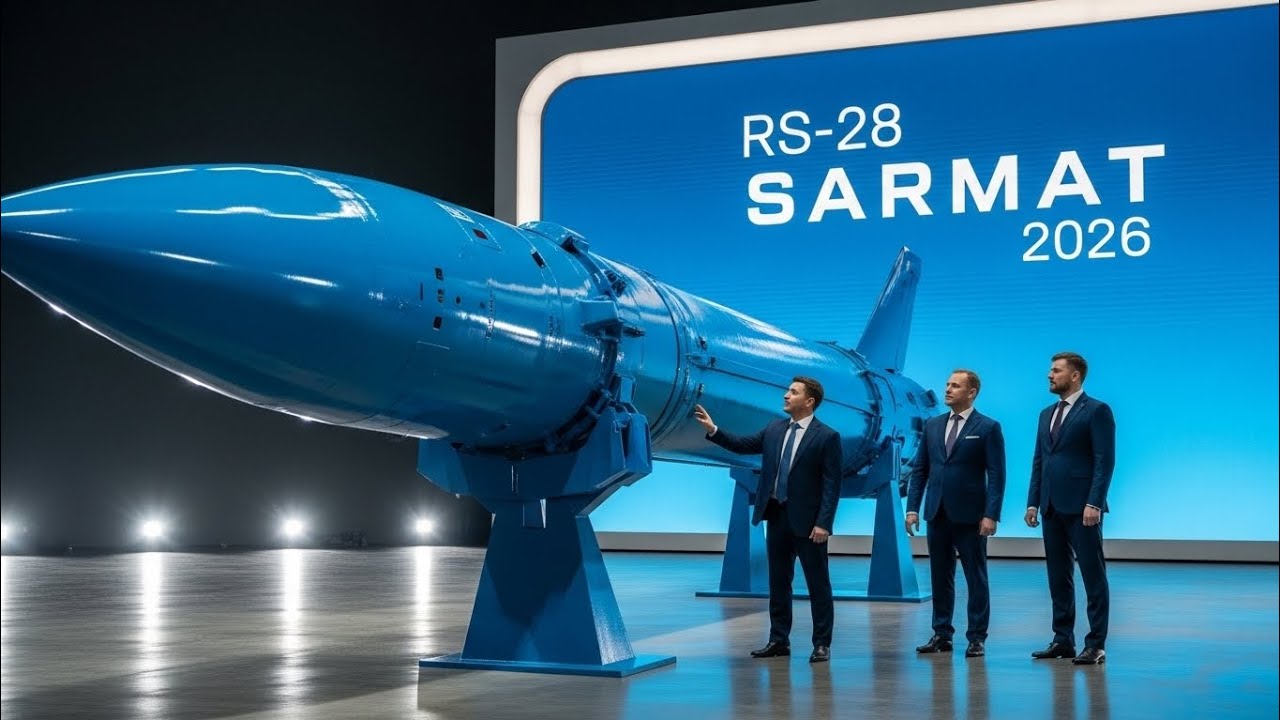 Представлена ​​новая ракета РС-28 &laquo;Сармат&raquo; 2026 года! Самая мощная ракета в мире! 🚀🔥 | Полный ана...