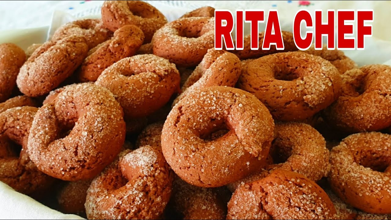 CIAMBELLINE AL CACAO⭐RITA CHEF | Gustose, leggere e friabili.