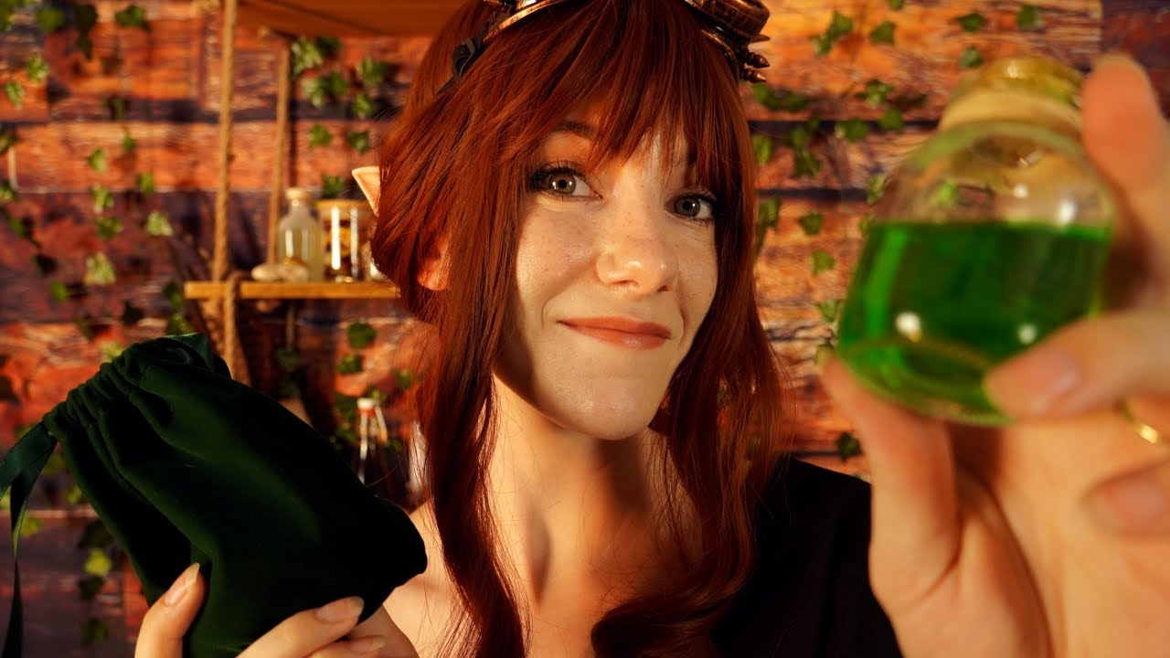 ASMR 📿✨ The Shop of Totally Not Cursed Things | Fantasy Roleplay, soft spoken