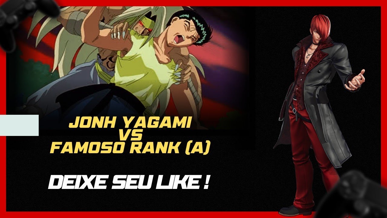😱😱 JONH YAGAMI DESAFIOU O TOP 1 DA KOF 97!