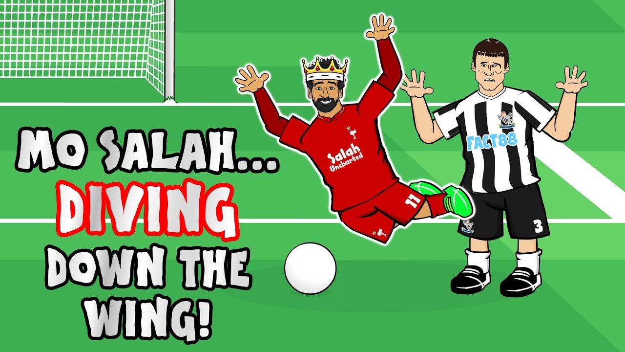 ☢️MO SALAH - DIVING DOWN THE WING!☢️ (Song Parody Running)