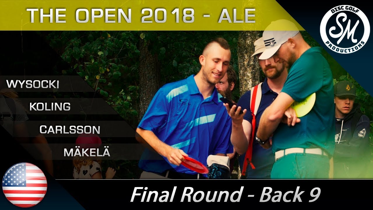 The Open 2018 | Final Round Back 9 | Wysocki, Koling, Carlsson, Mäkelä