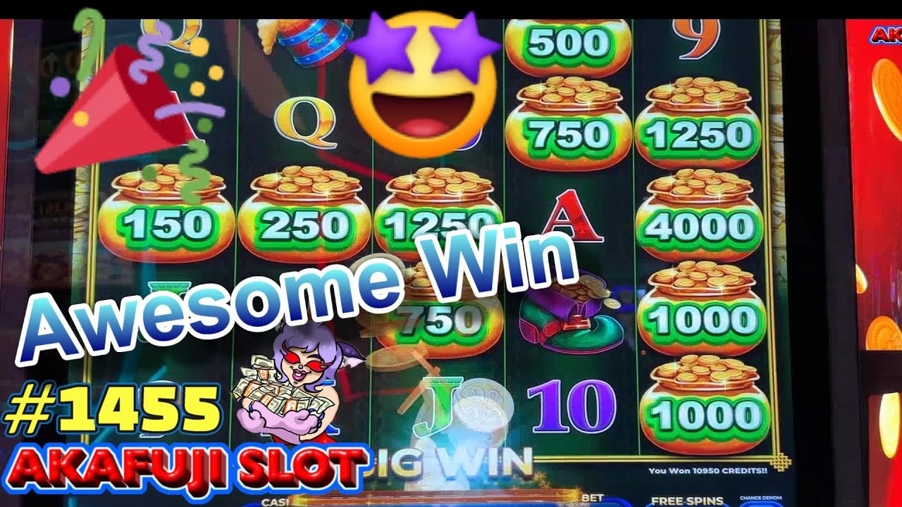 Merry Christmas⑤ 2x Jackpots Shamrock Fortunes Slot Bonus Game Win, AGS 赤富士スロット メリークリスマス! ⑤ スロット 連勝