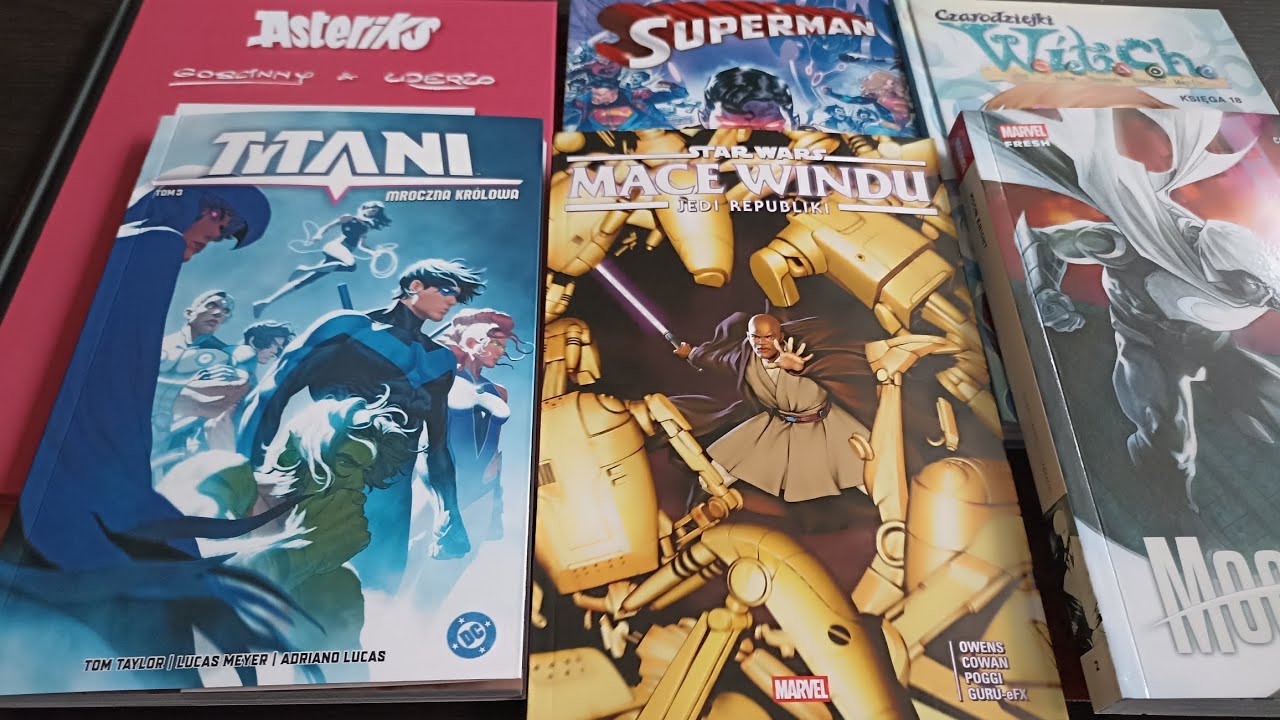 Unboxing komiksów - nowości stycznia 2026 (i nie tylko) wydawnictwa Egmont 