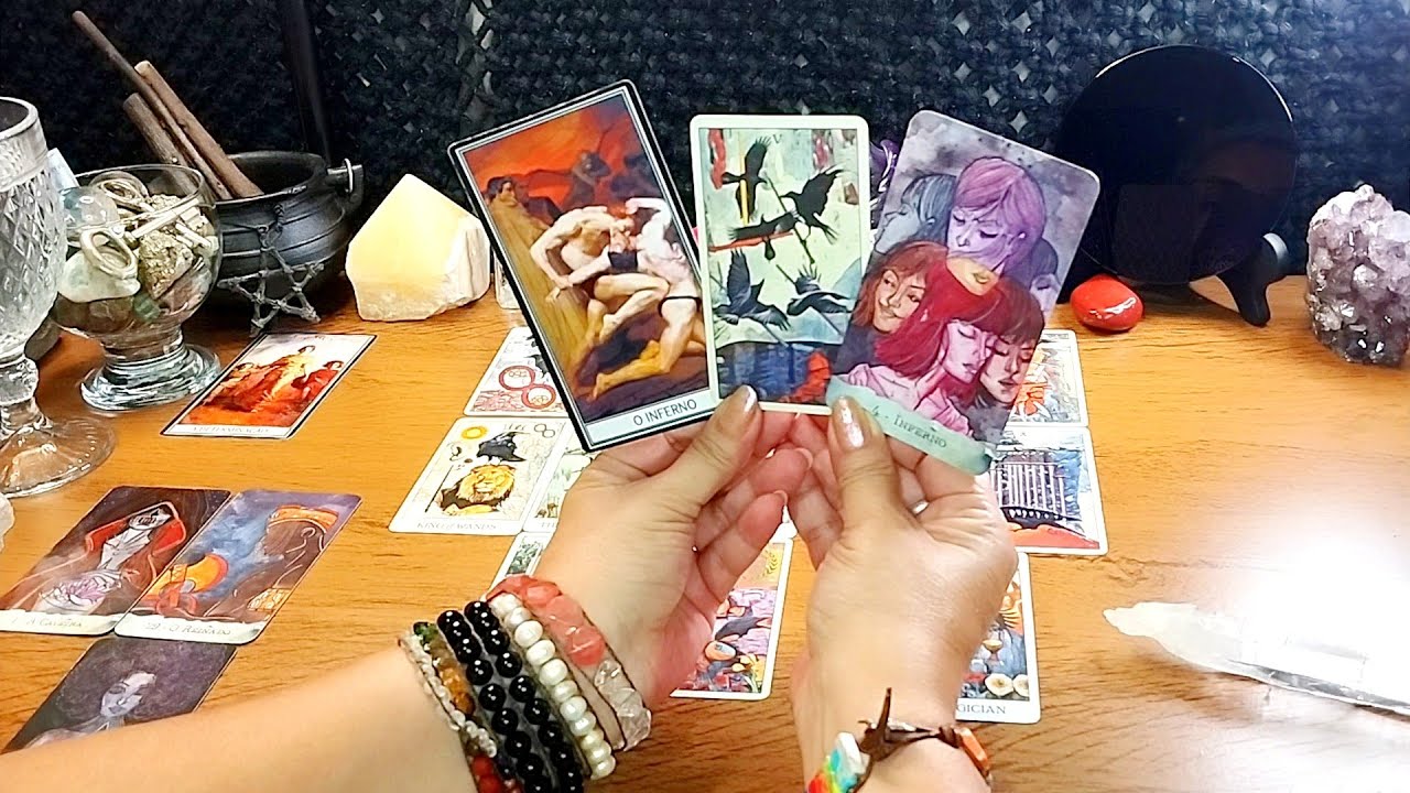 A PESSOA ESTÁ VIVENDO O INFERNO E TEMPESTADE‼️🌪️🌩️#cartomante #tarot #tarologo #oraculista 