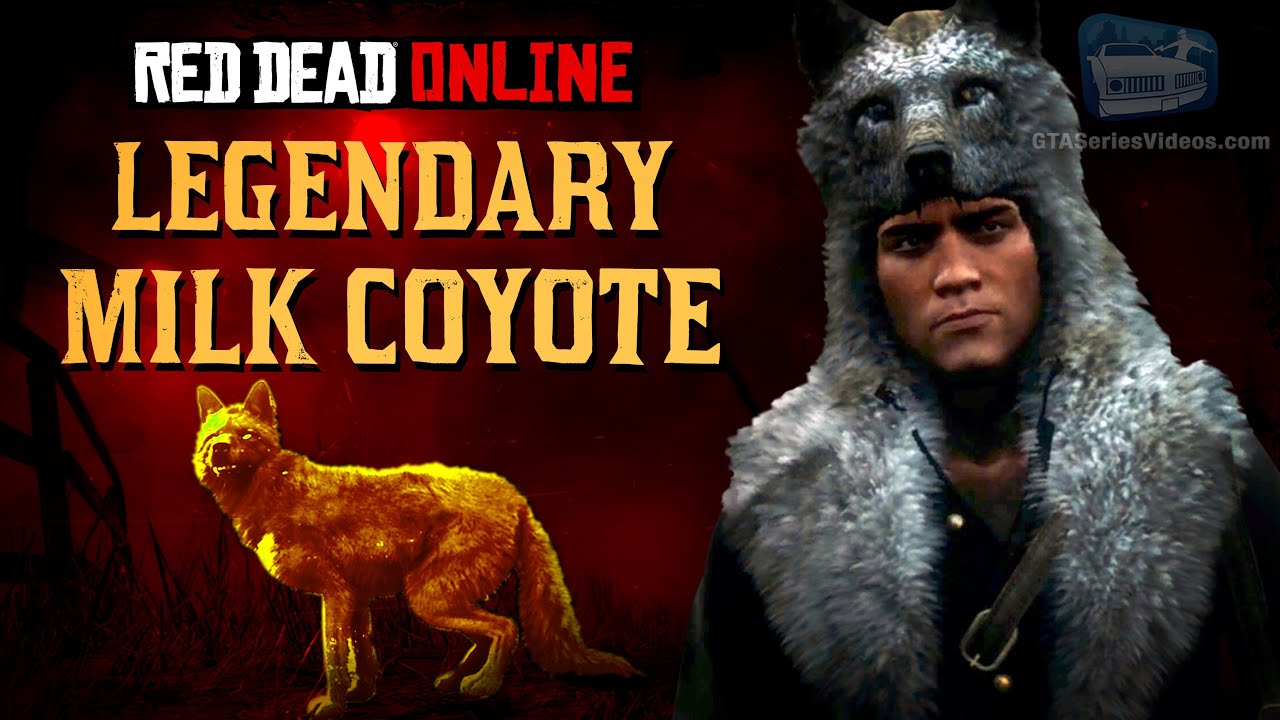 Red Dead Online - Legendary Milk Coyote Mission [Animal Field Guide]