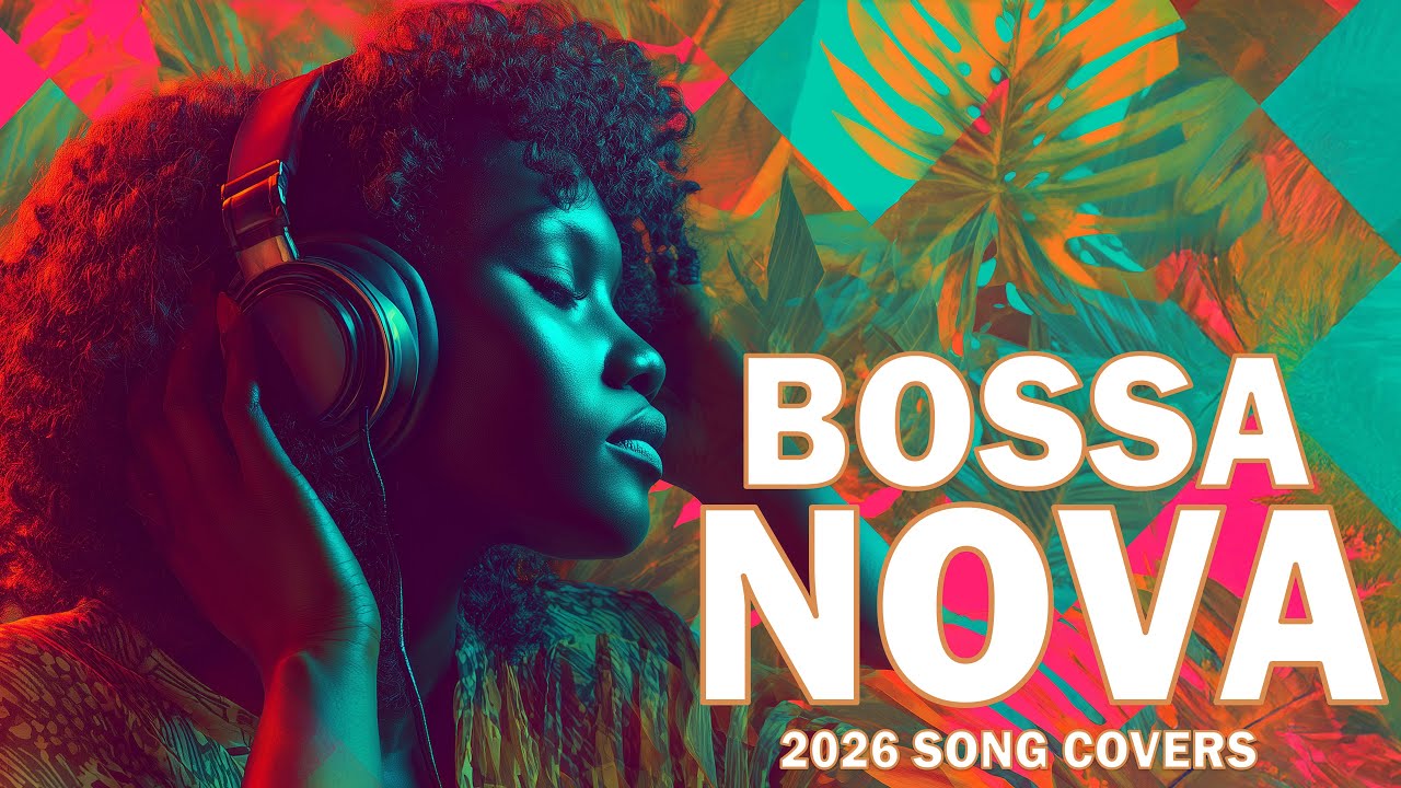 🌴 Calm Tropic Bossa Nova Covers 2025 ☀️ Smooth Brazilian Jazz for Stress-Free Moments