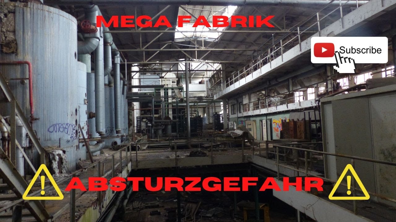 Verlassene Zuckerfabrik