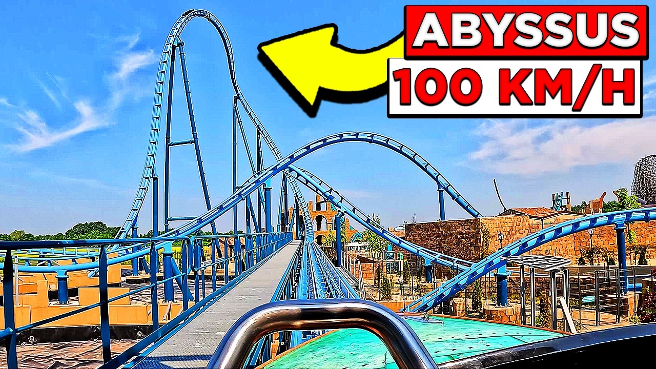 Abyssus - Energylandia 2024 (4K) (POV) (Zator, Польша) GoPro HERO 12
