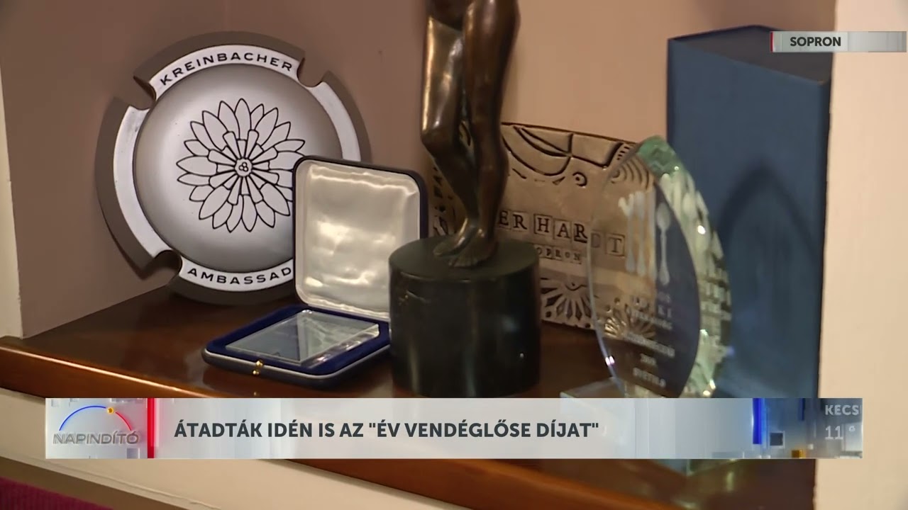 Napindító – Átadták idén is az Év vendéglőse díjat (2024-02-05) - HÍR TV