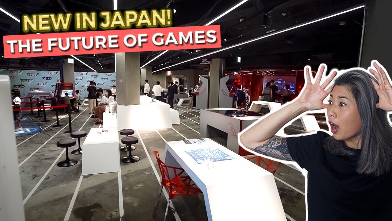 Внутри новейшей игровой арены Японии | RED Tokyo Tower