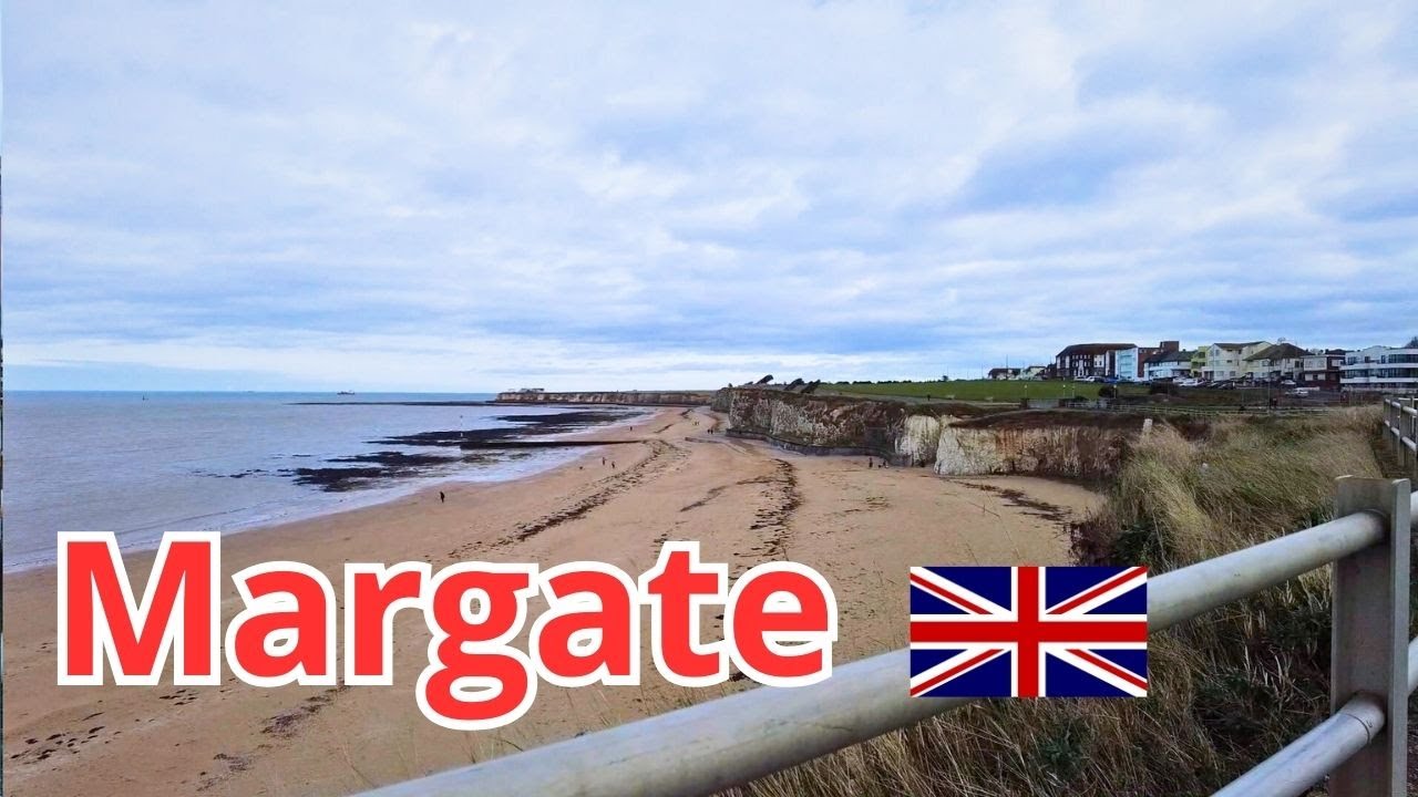 🔴WALKING tour of Margate coast,  Kent, UK - 2024