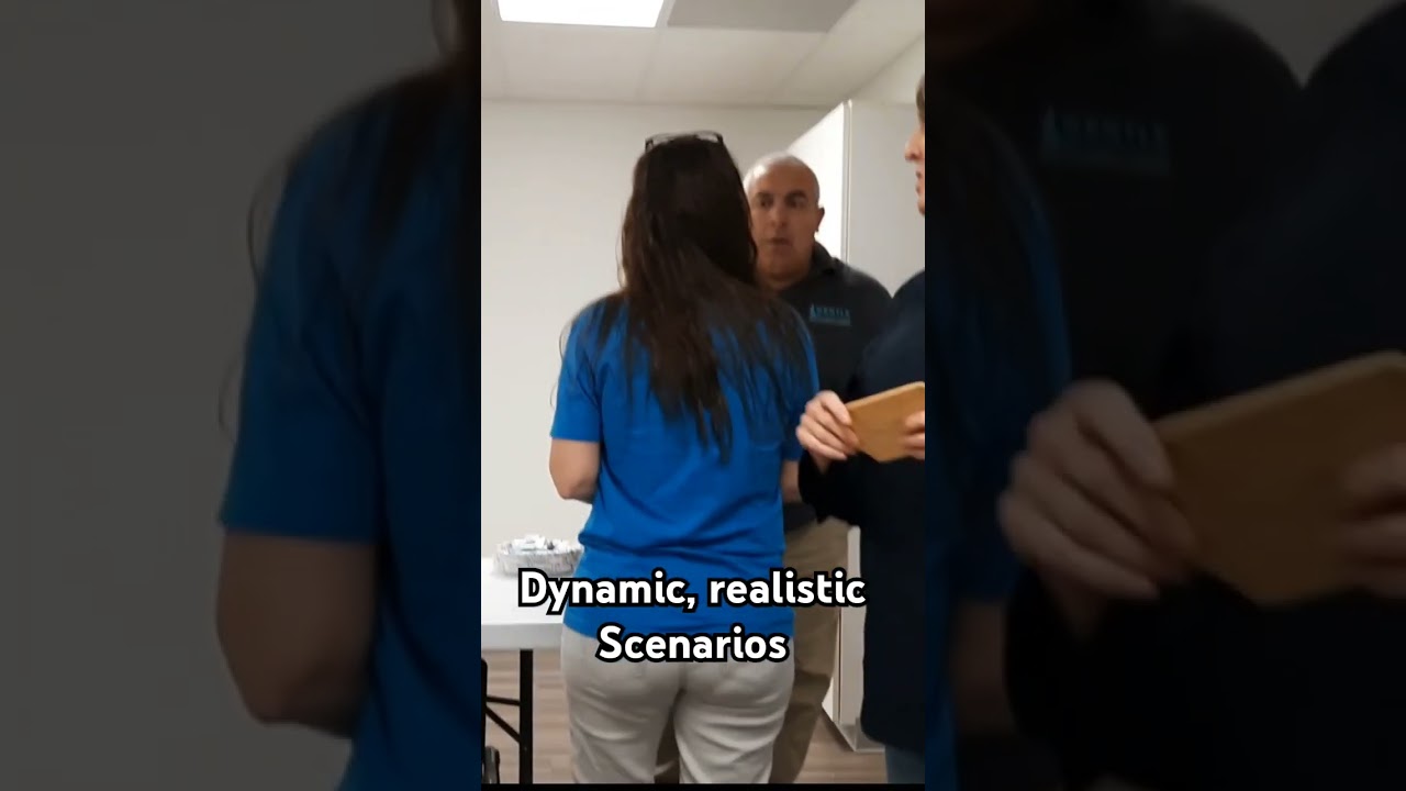 Dynamic, realistic de-escalation training
