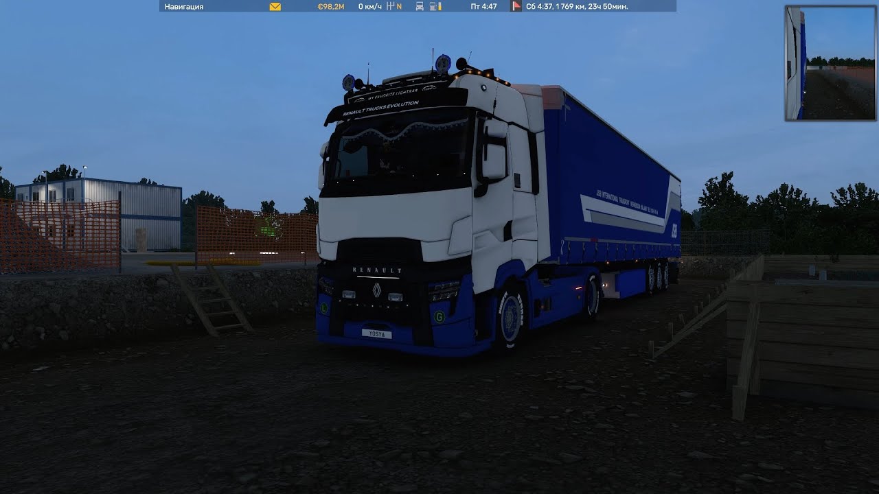 ETS 2. СНГ. Ахтырка(Украина) - Уфа(Россия)