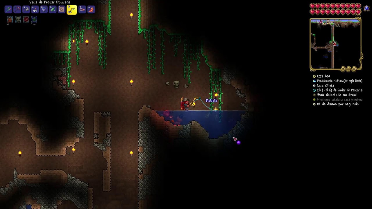 EXPLODINDO O CARMIM + ESQUELETRON  _ Summoner Master (SEM MIC ) TERRARIA 1.4.5 BIGGER & BOULDER !!!