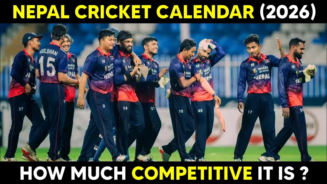 Nepal Team Cricket Calendar 2026 | MUST WATCH VIDEO FOR NEPAL CRICKET FANS | Daily Cricket 