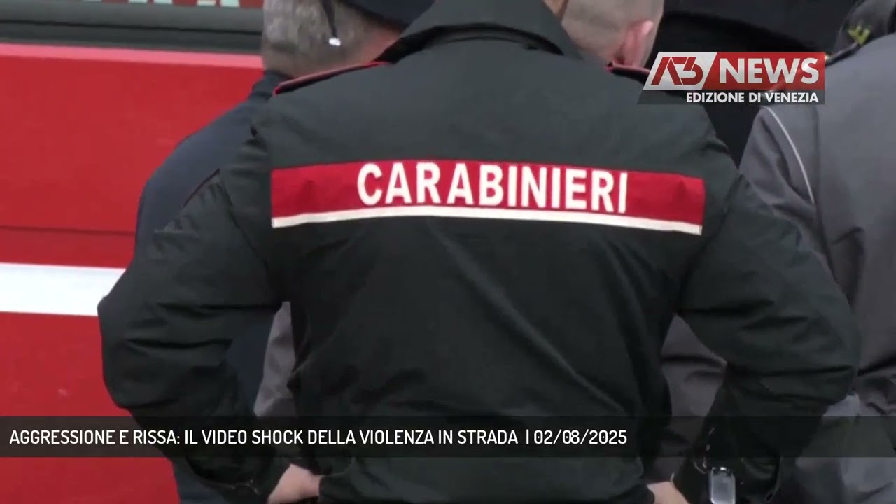 AGGRESSIONE E RISSA: IL VIDEO SHOCK DELLA VIOLENZA IN STRADA  | 02/08/2025