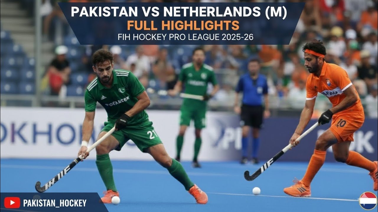 Pakistan vs Netherlands (M) _ Full Highlights _ FIH Hockey Pro League 2025-26 | 12 December 