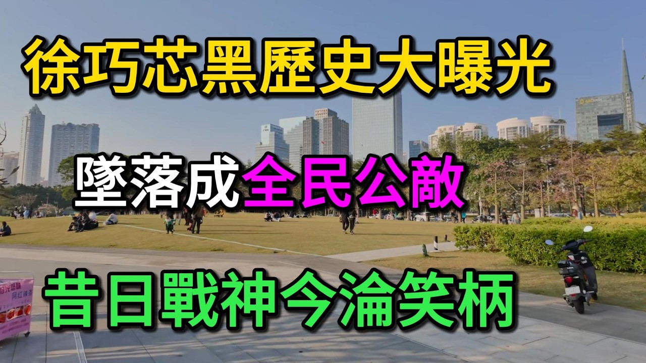 徐巧芯黑歷史大曝光：從政壇女王墜落成全民公敵！痛哭認錯卻遭網友狂酸「坐牢去吧」！昔日戰神今淪笑柄，全台怒吼正義來了！