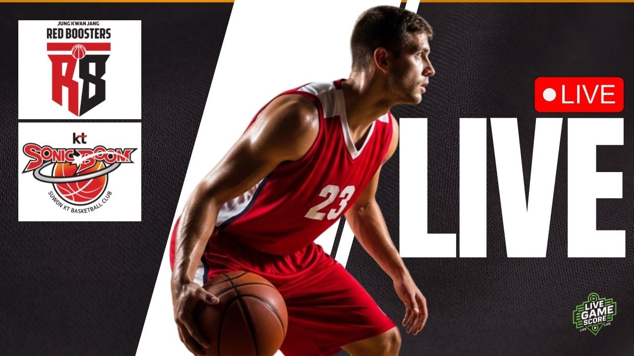 🔴 LIVE: ANYANG JUNGKWANJANG RED BOOSTERS vs SUWON KT SONICBOOM | KBL | PLAY BY PLAY