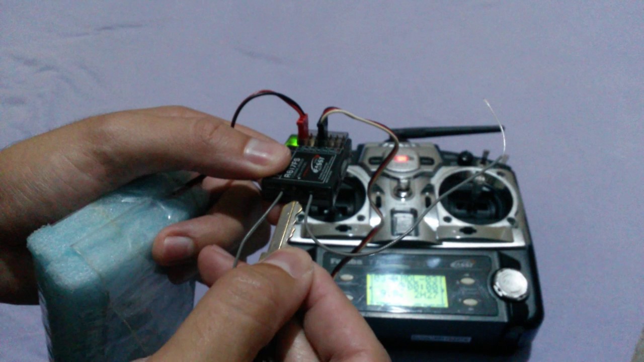 Bind Rx Futaba R617FS - Radio 7C