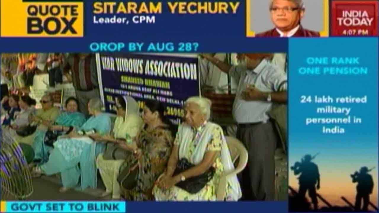 OROP Protest: Fasting Veterans Refuse Hospitalisation