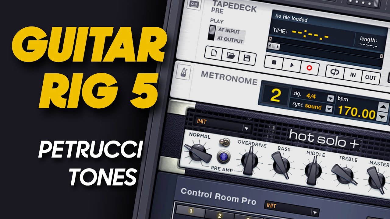 Guitar Rig in 2020 - Can it do Petrucci style tones?