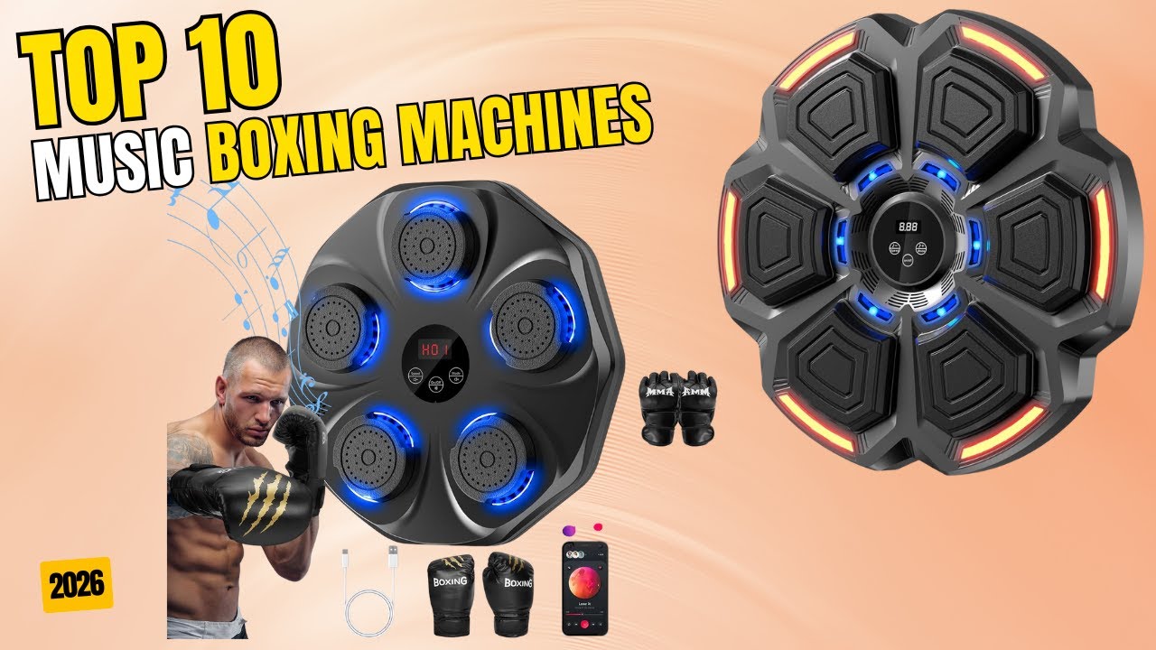 Best Music Boxing Machine 2026 | Top 10 Best Music Boxing Machines for High-Energy Home Workouts