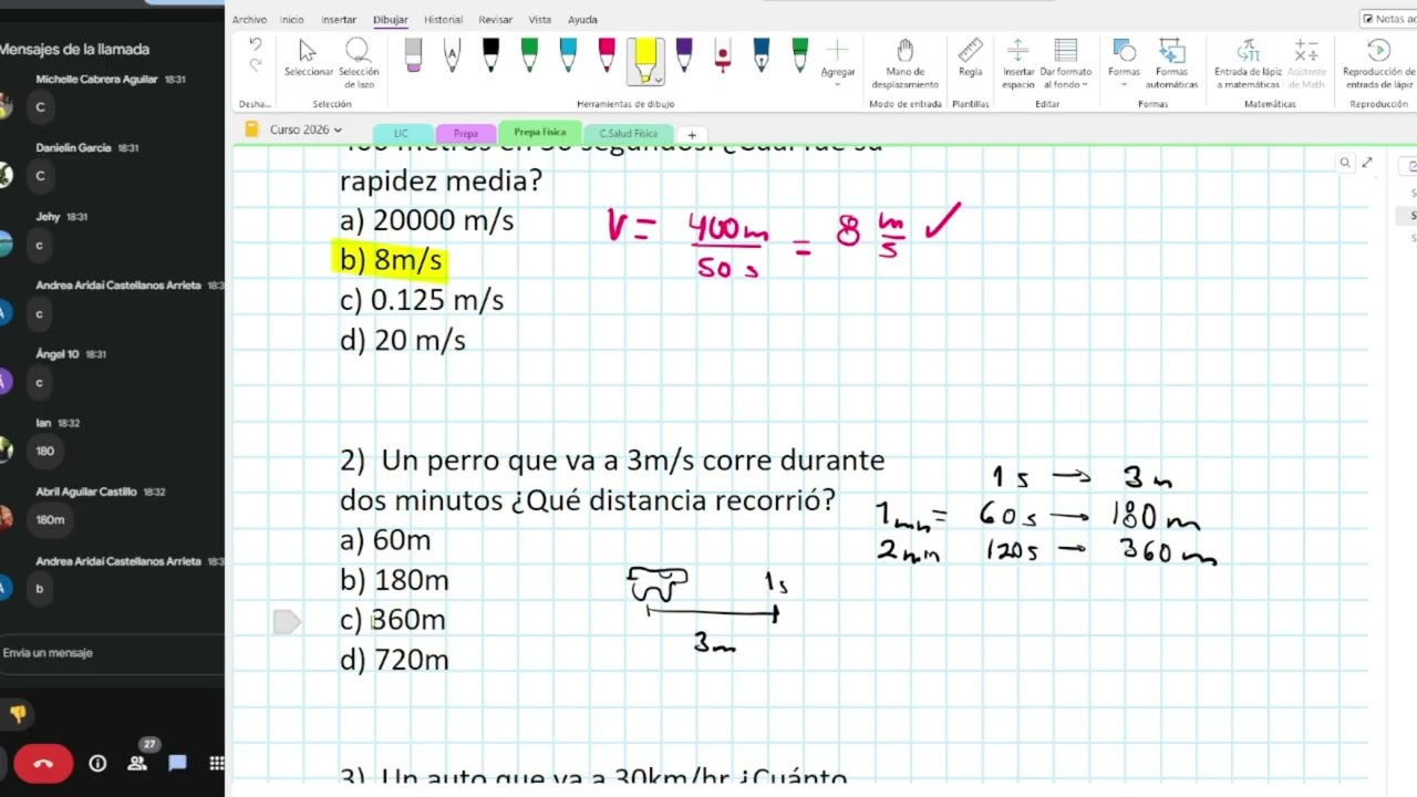 Prepa Física Sesión 2 Energía y movimiento