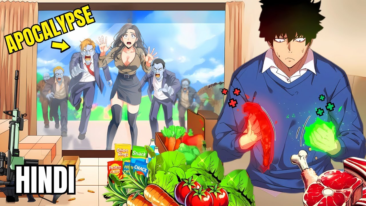 In the Apocalypse, While Everyone Is Dying... He Gains the Power to Duplicate Food!