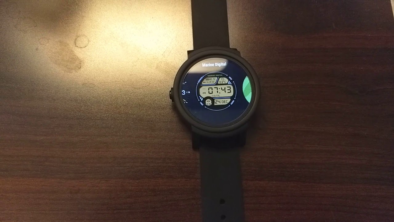Ticwatch E, best 6 free watch faces tested