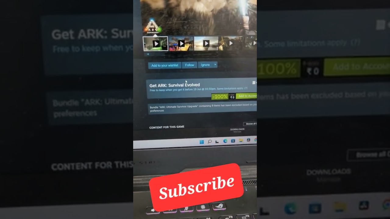 Claim this game for FREE from Steam | Ark: Survival Evolved #steam #freegame #free #ark #games #epic