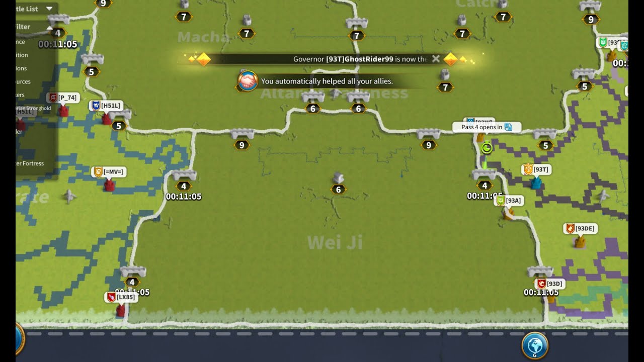 105M I 1093/2489 HELL KvK I 1093 vs 5 A seeds I Pass 4 I Rise of Kingdoms