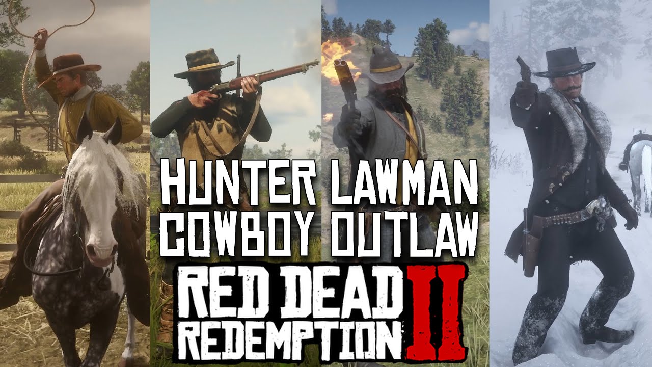 20 killer outfits for role playing. From Bayou to Blackwater, 4 Styles over 5 States in RDR2.