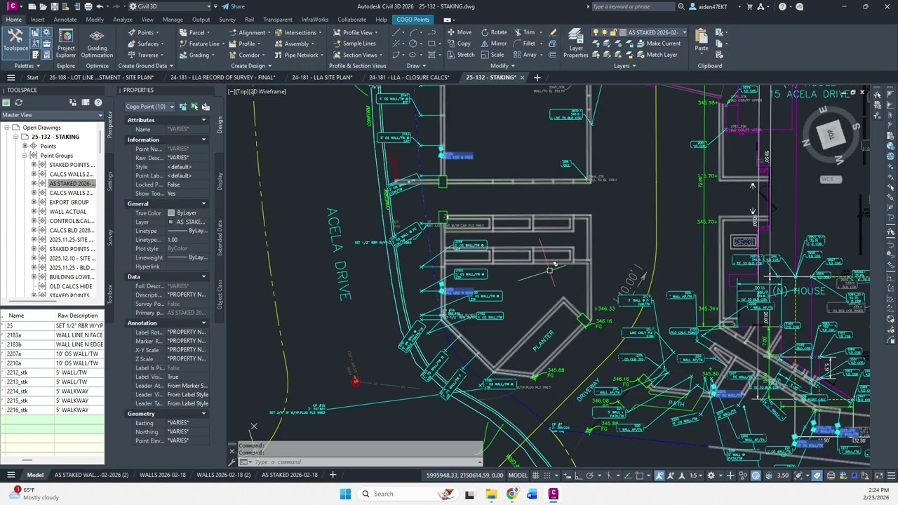 How to Create an As Staked Plot and Cut Sheet