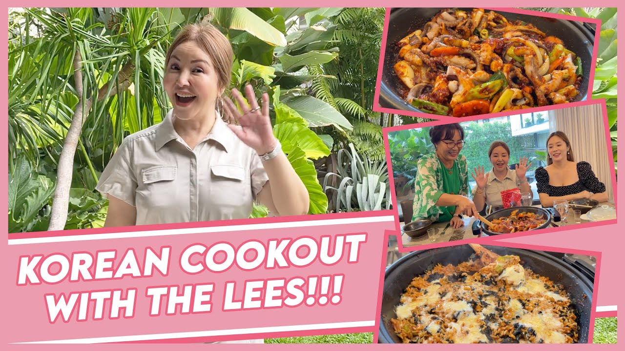 COOKING NAKJI-BOKKEUM (낙지볶음) WITH GRACE LEE AND MAMA LEE! | Small Laude