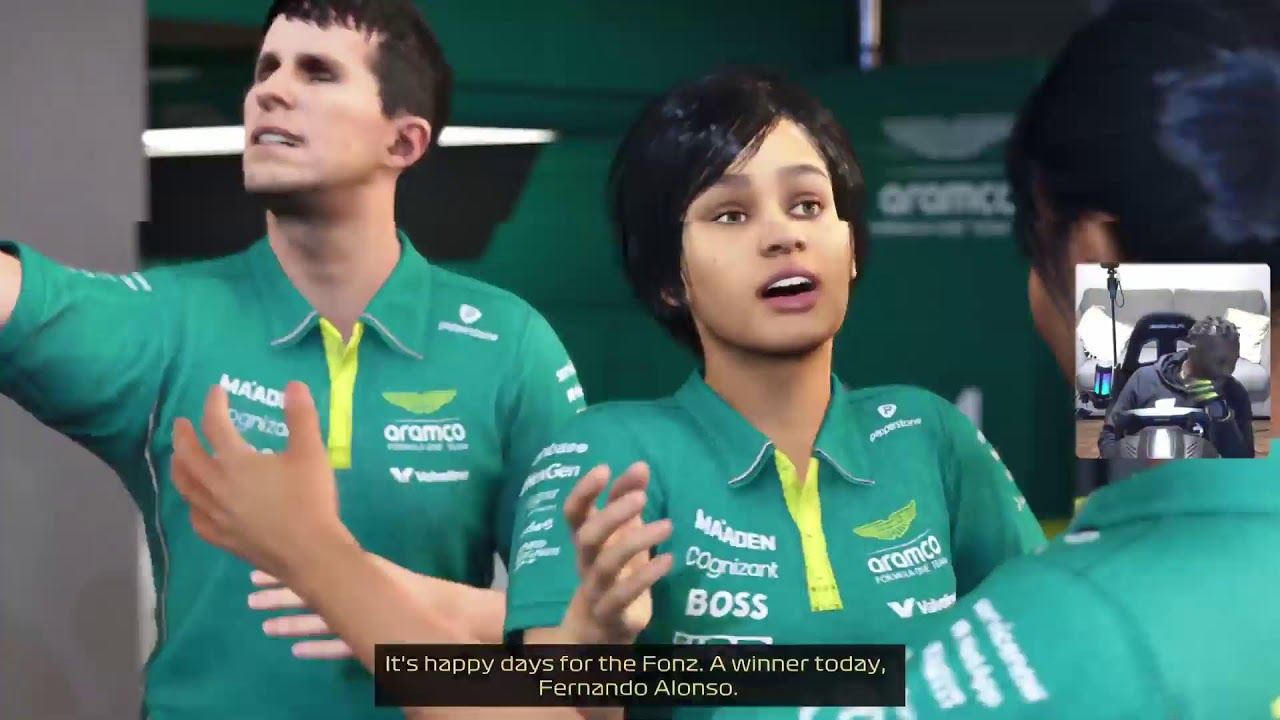 F1 25 2 player career Singapore