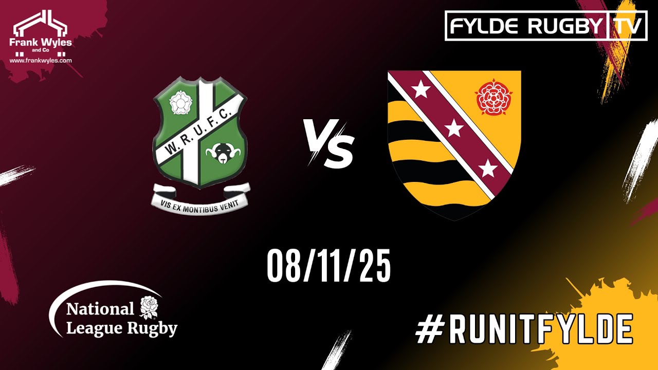 Wharfedale v Fylde 08.11.25