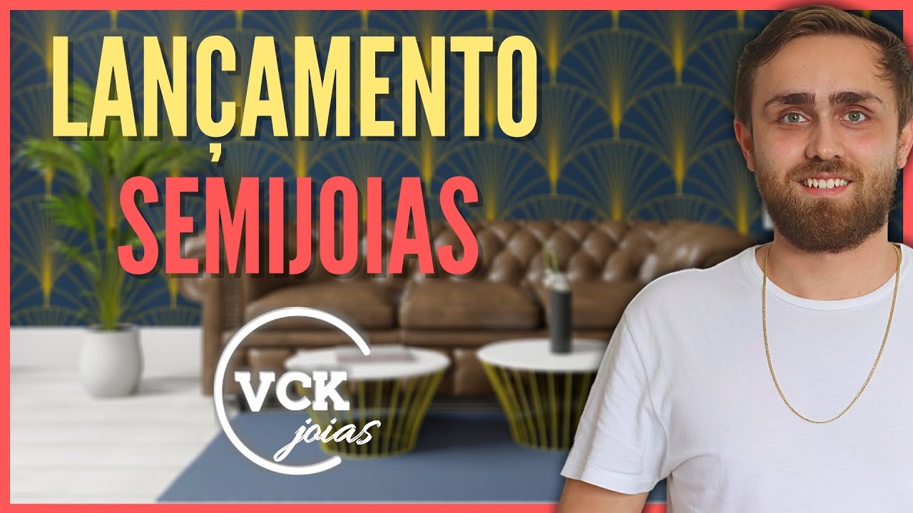 Lan&ccedil;amento VCK Joias Cord&atilde;o Banhado Ouro 18k [Oferta de Lan&ccedil;amento]
