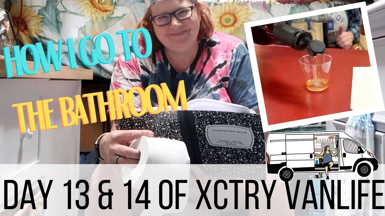 Solo Female Van Life with Dog | How I Go To The Bathroom and Junavelli Winery  Days 13 & 14