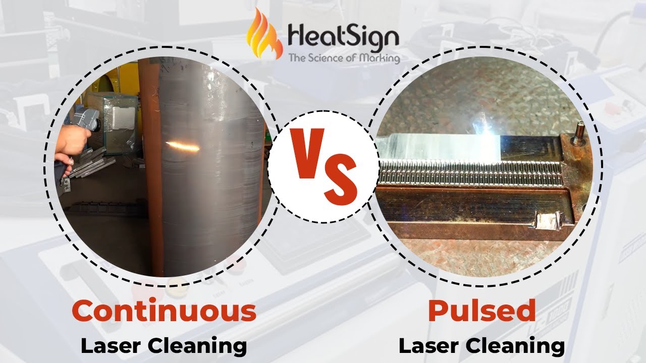 Continuous Laser Cleaning VS Pulsed Laser Cleaning - By HeatSign