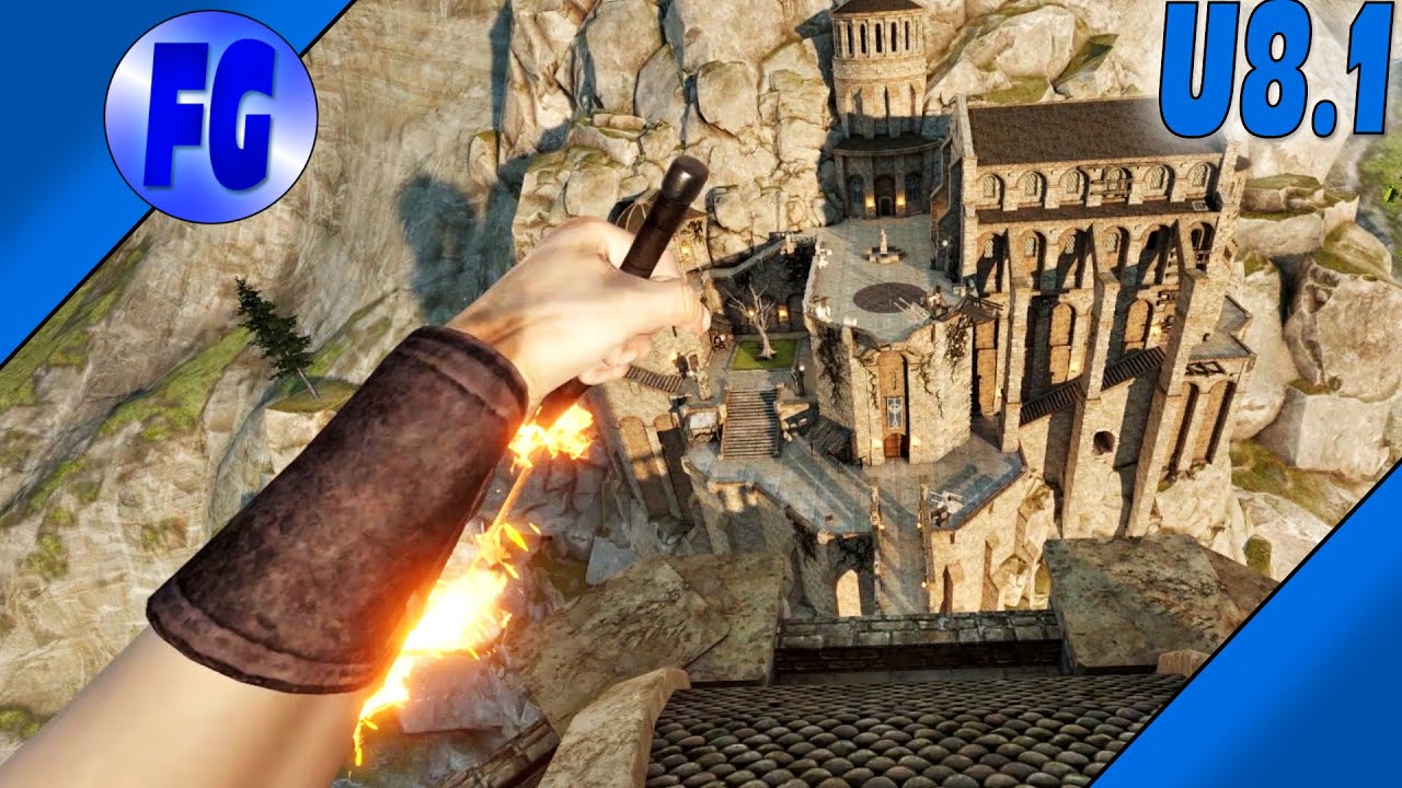 Climbing The Citadel With Daggers  | U8 Gameplay - Blade And Sorcery
